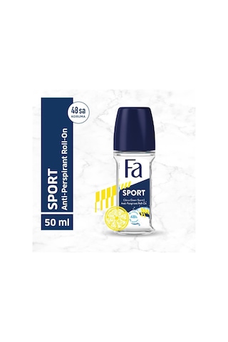 Fa Sport Erkek Roll-On Deodorant 50 ML x 3