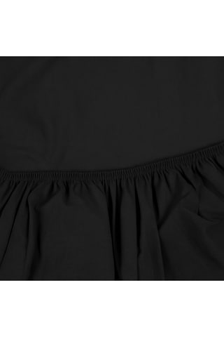 Nox Fitted Çarşaf Siyah 120x200 Cm Siyah