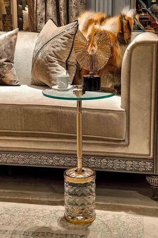 Dulda Akrilik Taurus Sehpa Şeffaf