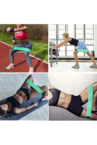 Clifton Squad Band Hip Band Direnç Bandı Neon Yeşil