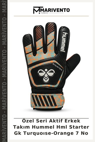 Özel Seri Aktif Erkek Takım Hummel Hml Starter Gk Turquoıse-orange 7 No Turkuaz