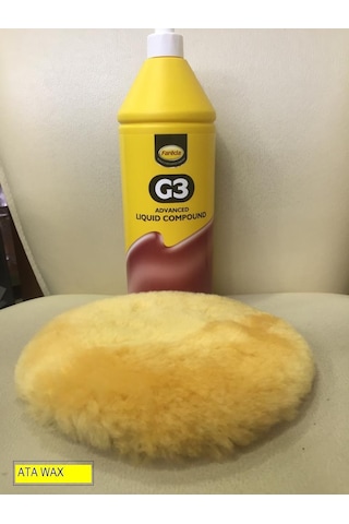 Farecla G3 Sıvı Pasta 1Lve Obey Sarı Keçe 2"li Set