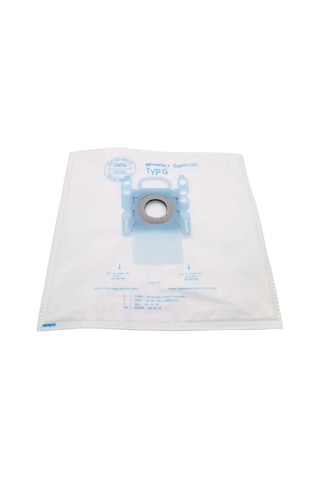 Hombey Bosch Süpürge İçin 3 Adet Nonwoven Toz Torbası - Filtre Aksesuarı Beyaz 28x28cm 78g