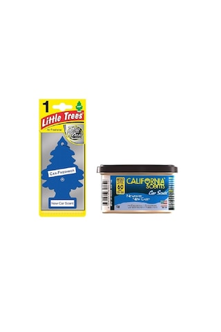 California Scents ve Little Trees Yeni Araba Koku Seti