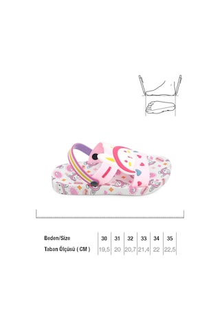 Gezer Yazlık Kız Çocuk Islak Zemine Uygun Lucky Girl Günlük Havuz Plaj Terlik-sandalet Gt6yfe.14236.00.020.g93 Pembe PEMBE