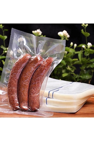 5 Kg Gıda Vakum Poşeti 80 Mikron Düz Vakum Poşeti 20X25 K-436