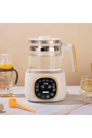 Mioji Mio K99 Çok Fonksiyonlu Isı Kontrolü LED Ekranlı Elektrikli Mama Kettle
