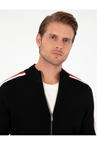 Pierre Cardin Erkek Siyah Hırka Triko 50296447-vr046 Siyah