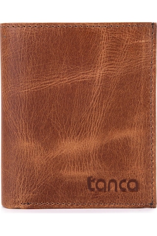 Tamer Tanca Erkek Hakiki Deri Taba Cuzdan 907 29 Erk Czdn Sk25-26 Taba Rıb Taba