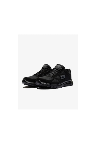 Skechers Burns - Agoura Erkek Siyah Spor Ayakkabı 52635 Bbk Siyah