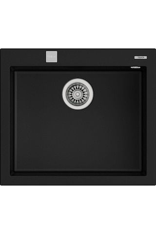 Teka Forsquare 50.40 Tg Auto Black Granit Eviye. Tezgaha Sıfır
