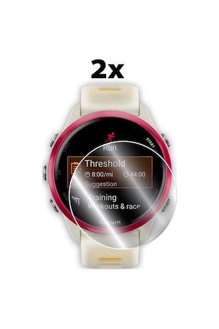 Garmin Forerunner 570-42mm Uyumlu Ipg Hydrogel Ekran Koruyucu 2 Adet