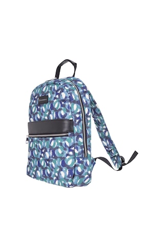 Bloominbag Eternal Circles 13-14 İnç Macbook / Laptop Sırt Çantası Mavi - Beyaz