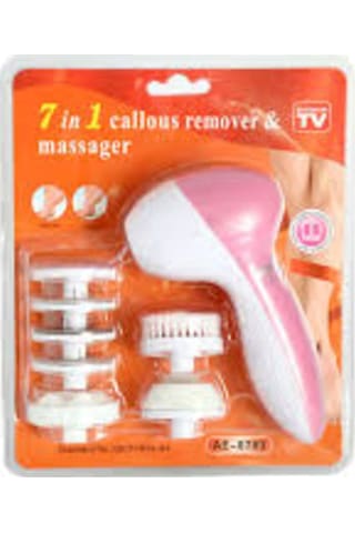 7 in 1 Callous Remover Massager Ayak Bakım Ve Masaj Aleti