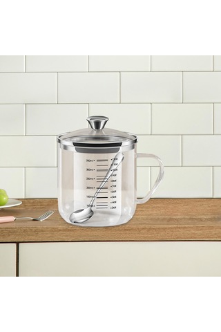 Suntek Magideal Süt Yeni Eve Taşınma Hediyeleri Için Kapaklı Cam 350ml