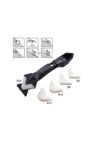 Derz Kazıyıcı 3 Ü 1 Arada Fayans Derz Silikon Kazıyıcı Sıyırıcı V