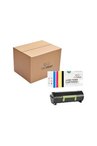 Proprint Lexmark MS312 MS312DN MS315 50F5H00 Siyah 10 Adet Uyumlu Toner 5000 Sayfa