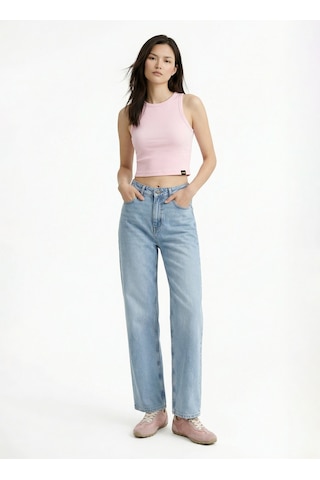 Jeep İndigo Kadın %100 Pamuk Regular Fit Denim Pantolon J5sl-pnt7095