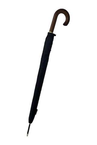Snotline April A-213g 10 Telli G1 Baston Sap Şemsiye Ekose Siyah