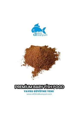 Yavru Balık Büyütme Yemi, Protein, Spirulina Artemialı 250 Gram