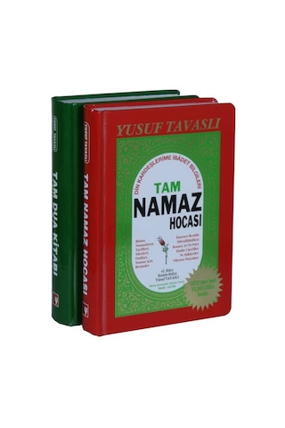 Tam Namaz & Tam Dua Ciltli 2 Kitap Set Kutulu - Yusuf Tavaslı N11.411