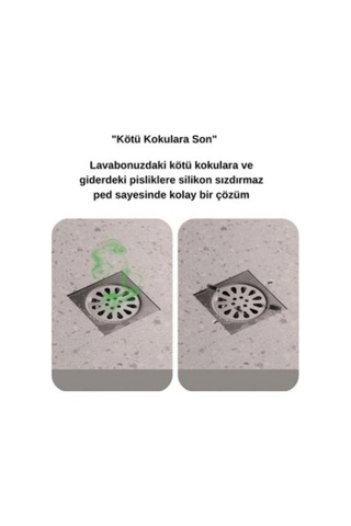 Dodes Koku Önleyici Silikon Gider Kapağı