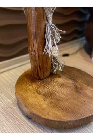 ArtAğaçTasarım Ağaç Lambader Doğal Ahşap Fethiye Serisi Min.175-180 Cm