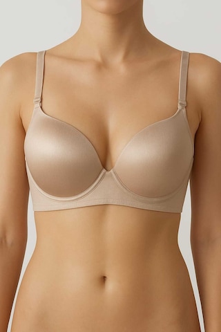 Fanilam Kadın Balensiz C Cup Soft Sütyen - Günlük Rahat Ve Yumuşak Kalıp Ten