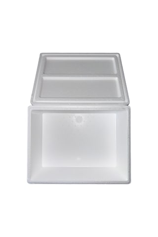 B-1 5kg Soğuk Zincir Strafor Köpük Kutu 39,5x29,8x18 - Isı Yalıtımlı, Kapaklı, Termal Gıda Taşıma