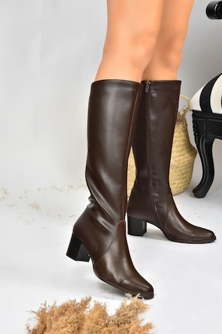 Fox Shoes Kahverengi Kadın Çizme A654252709