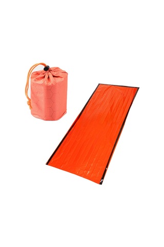 Yaleker Outdoor Kamp İçin Isı Saklayan Pe Alüminyum Folyo Uyku Çantası, Sessiz Ve Kirden Koruyucu, Çok Fonksiyonlu Acil Yardım Battaniyesi Çok Renkli