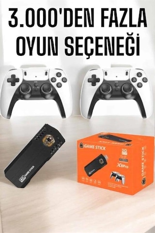 Joystick Çift Kollu Oyun Kolu Retro Oyun Yüksek Çözünürlüklü 3d Game Yeni Nesil