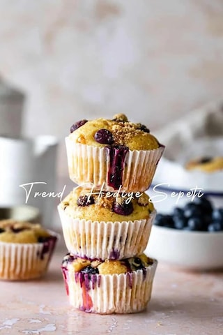Trend Hediye Sepeti Takribi 200 Adet Orta Boy Beyaz Muffin Kek Kalıbı, Browine Kalıbı 50x30 Mm, Cupcake Kağıdı Sku: Smg8690010537850 Açık Gri