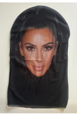 Kim Kardashian 3 Boyutlu Nefes Alabilen Ünlü Maskesi