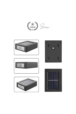 Bahçe Aydınlatması Solar Güneş Enerjili Dekoratif Led Işıklı Lamba Dış Mekan Su Geçirmez Sağlam