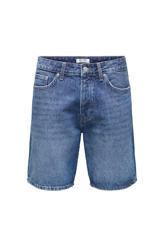 Only & Sons Onsedge Db 3223 Taı Dnm Shorts Erkek Mavi Şort - 22033223