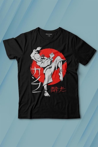 Kendim Seçtim Kung Fu Uzak Doğu Spor Japonca Japanese Baskılı Tişört Çocuk T-shirt 001