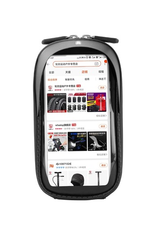 Wheel Up 028 Bisiklet Çantası Su Geçirmez Eyer Çantası Dokunmatik Ekran 6.5 "Telefon Kılıfı Kılıfı Çok Renkli