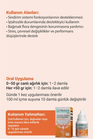 Mixtura Pharma Bird Vınager-gınger