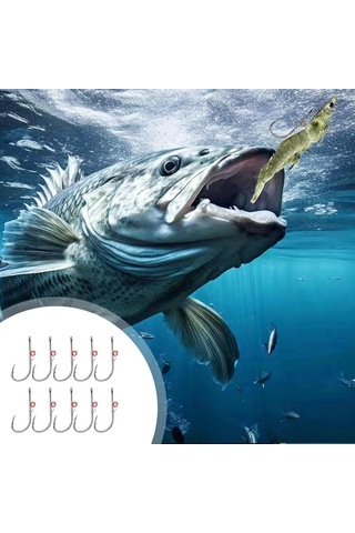 Reedark Deniz Balıkçılığı İçin Karbon Çelik İğneler, Canlı Yem Sabitleyici, Taşınabilir, Farklı Boyutlar 2 3 4 , Tuzlu Su Uygun