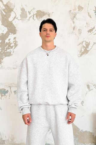 Gri Melanj Cozy Basic Oversize Sweat Gri Melanj