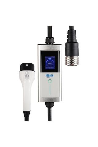 Hims Hctk-22-g 22kw Tip 2 Soketli Taşınabilir Elektrikli Araç Şarj Cihazı