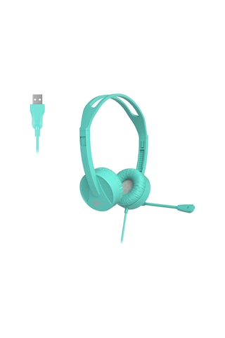 Lecoo HT106 USB Kablolu Mikrofonlu Kulak Üstü Kulaklık
