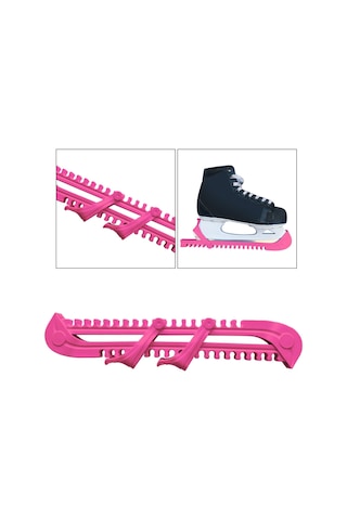 Dolıty Üniversal Paten Bıçak Koruyucu Buz Koruması Pembe Pembe