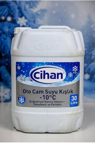 Cihan Oto Cam Suyu Kışlık -10 30 Litre Cihan Oto Cam Suyu Kışlık -10 30 Litre