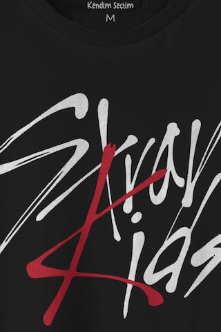 Stray Kids Kore K-pop Baskılı Tişört Unisex T-shirt 001