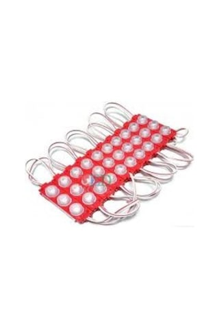 12 VOLT 3LÜ 3 WATT MODUL LED KIRMIZI ( 10 ADET )