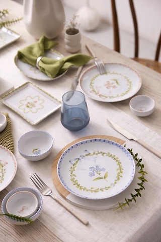 Kütahya Porselen Romance 14 Parça 6 Kişilik Kahvaltı Takımı 417663 Çok Renkli