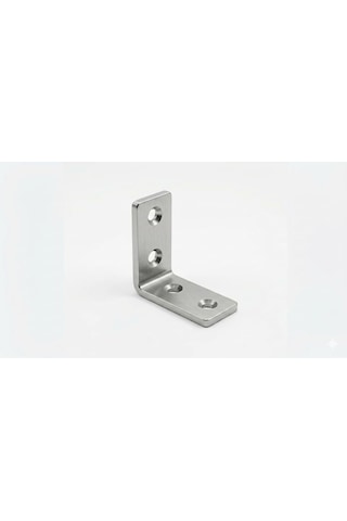 15x25 Mm L Masa Gönye 10 Adet - Paslanmaz Çelik Köşe Birleştirici Ve Mobilya Sabitleyici - Küçük Boy Metal Köş Genel