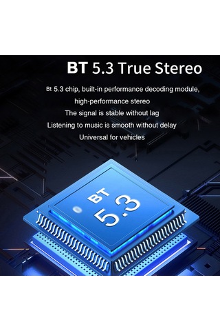 Jeehugo Siyah Araç Mp3 Çalar Bluetooth 5.3 Pd25w Hızlı Şarj Fm Transmitter免提 Konuşma无损 Ses Çalma Çift Usb Portlu 12-24v Uyumlu